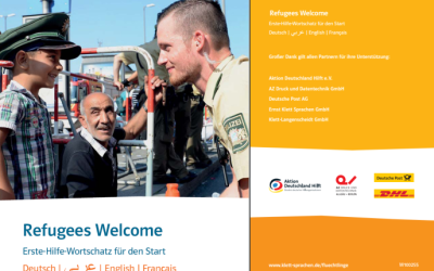 Refugees Welcome To GermanyBienvenue En Allemagne أهلا وسهلا