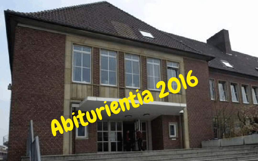 Vorbildliche Abiturientia 2016 am Augustinianum Greven